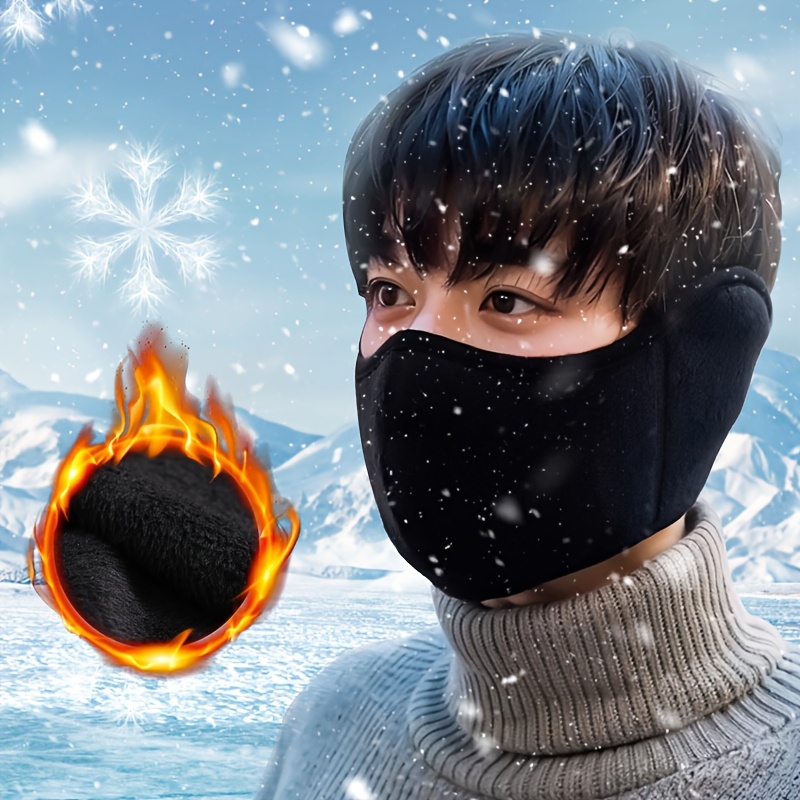 Running Gear In The Cold - 1PC 冬用サイクリング不凍液フェイスマスク寒い天候用サイクリングギアサイクリングスキーランニング用