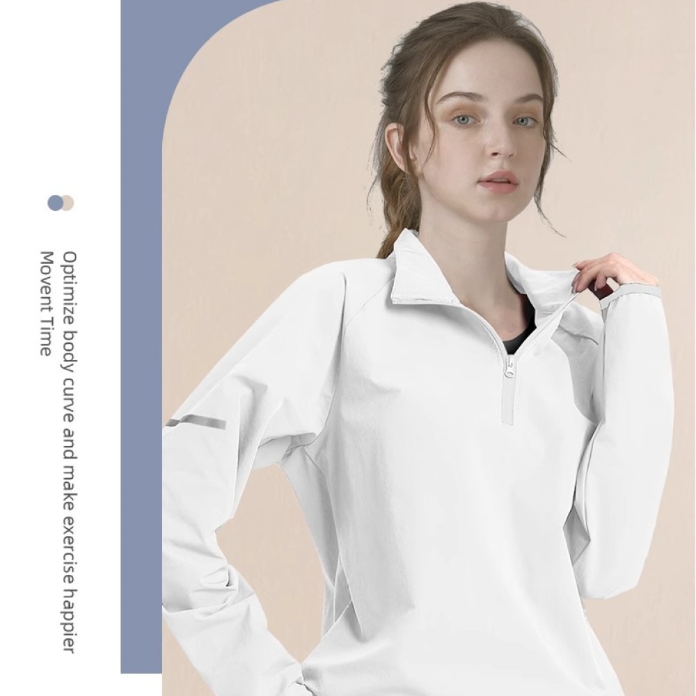 メンズハーフジップ長袖Tシャツ アスレチック クイックドライ - Running Gear Long Sleeve のレビューと価格