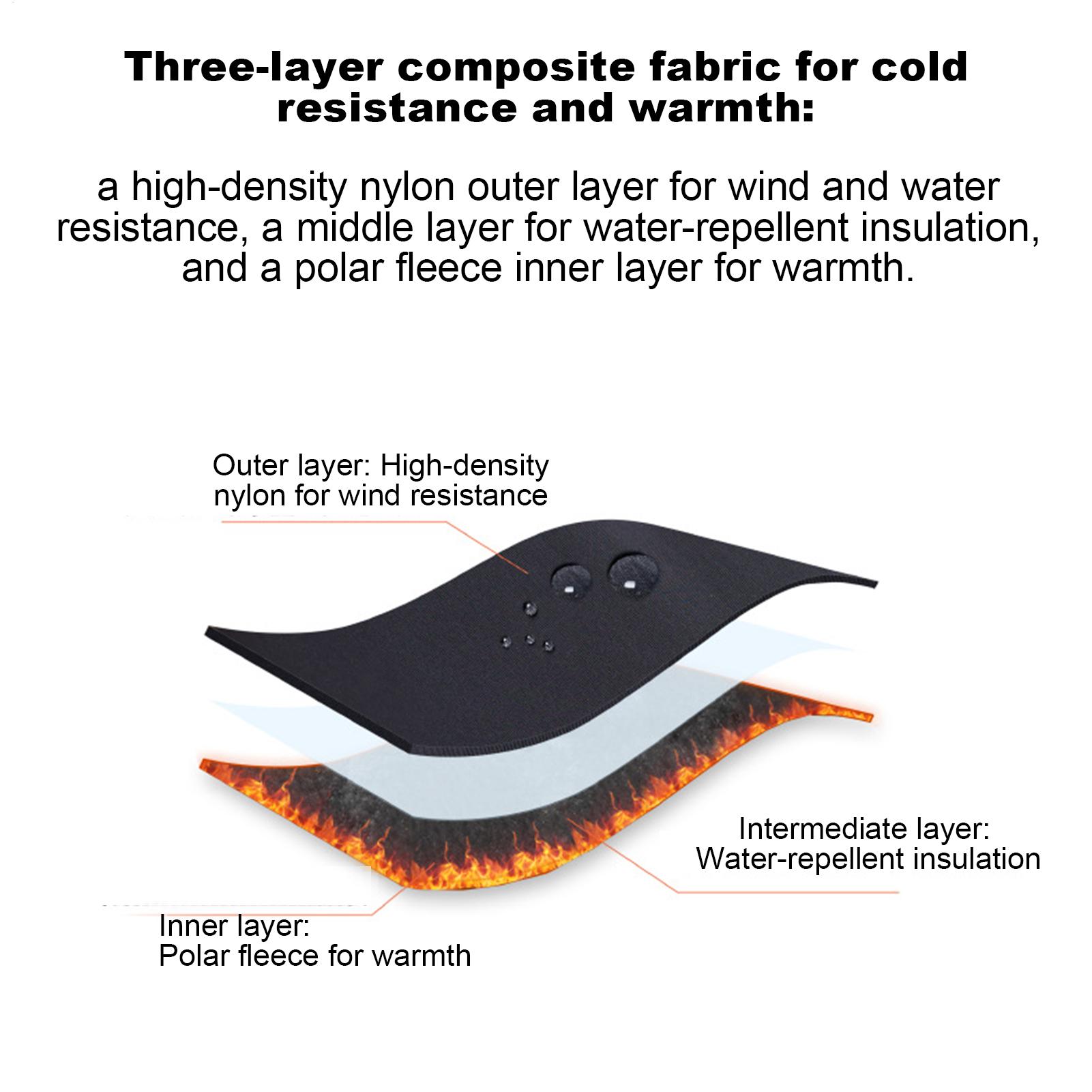 暖かい手袋 防風 タッチスクリーン対応 寒さ対策ギア スノー - Running Gear In The Cold のレビューと価格