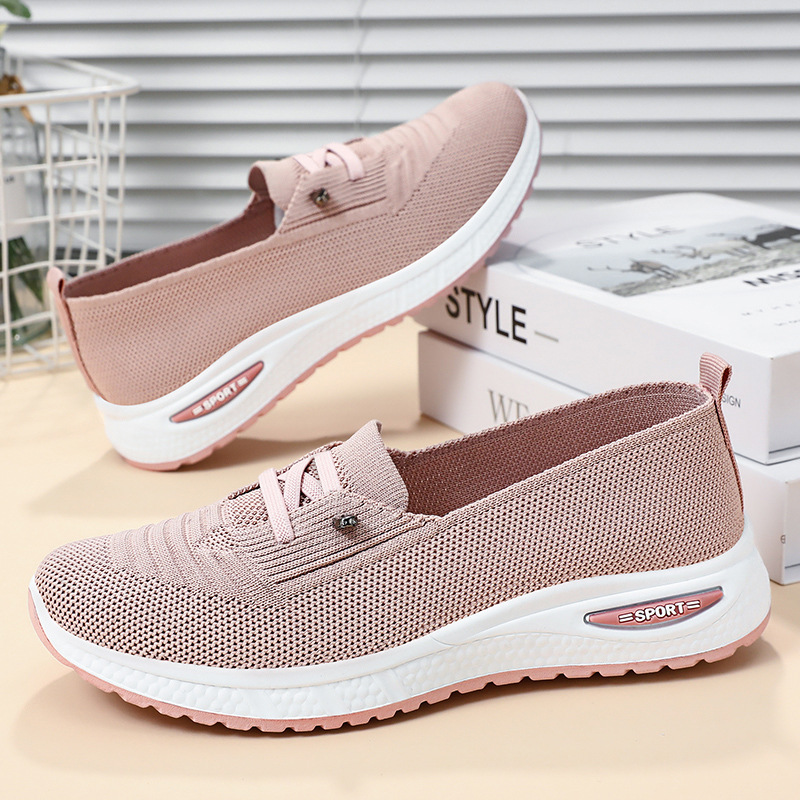 女性用オーバーサイズカジュアルシューズ、通気性のあるシングル - Running Gear Ladies のレビューと価格