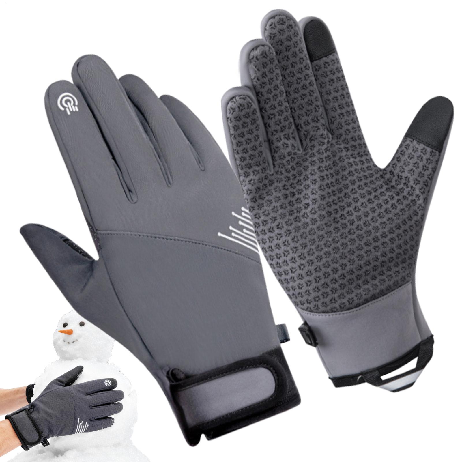 冬用手袋 防風 タッチスクリーン対応 寒さ対策 スノーグロー - Running Gear In The Cold のレビューと価格