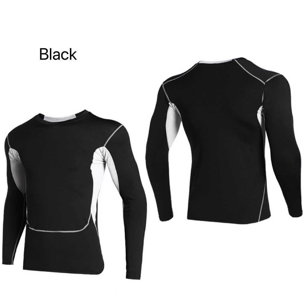 メンズ サーマル コンプレッション シャツ 長袖 アスレチッ - Running Gear Long Sleeve のレビューと価格
