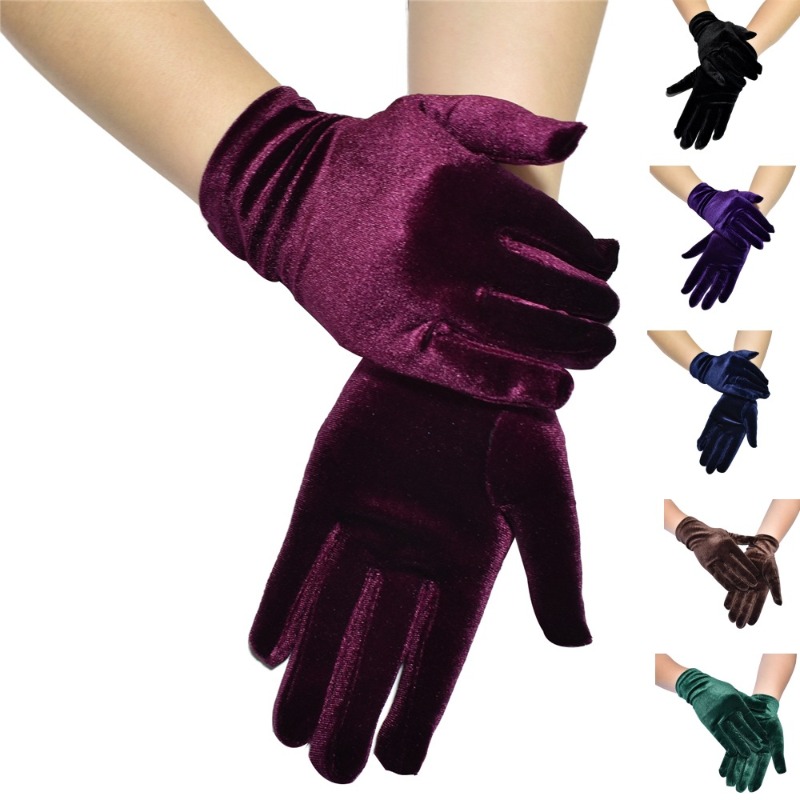 タッチスクリーン機能付き暖かい手袋伸縮性のある厚手のプラッシ - Running Gear In The Cold のレビューと価格