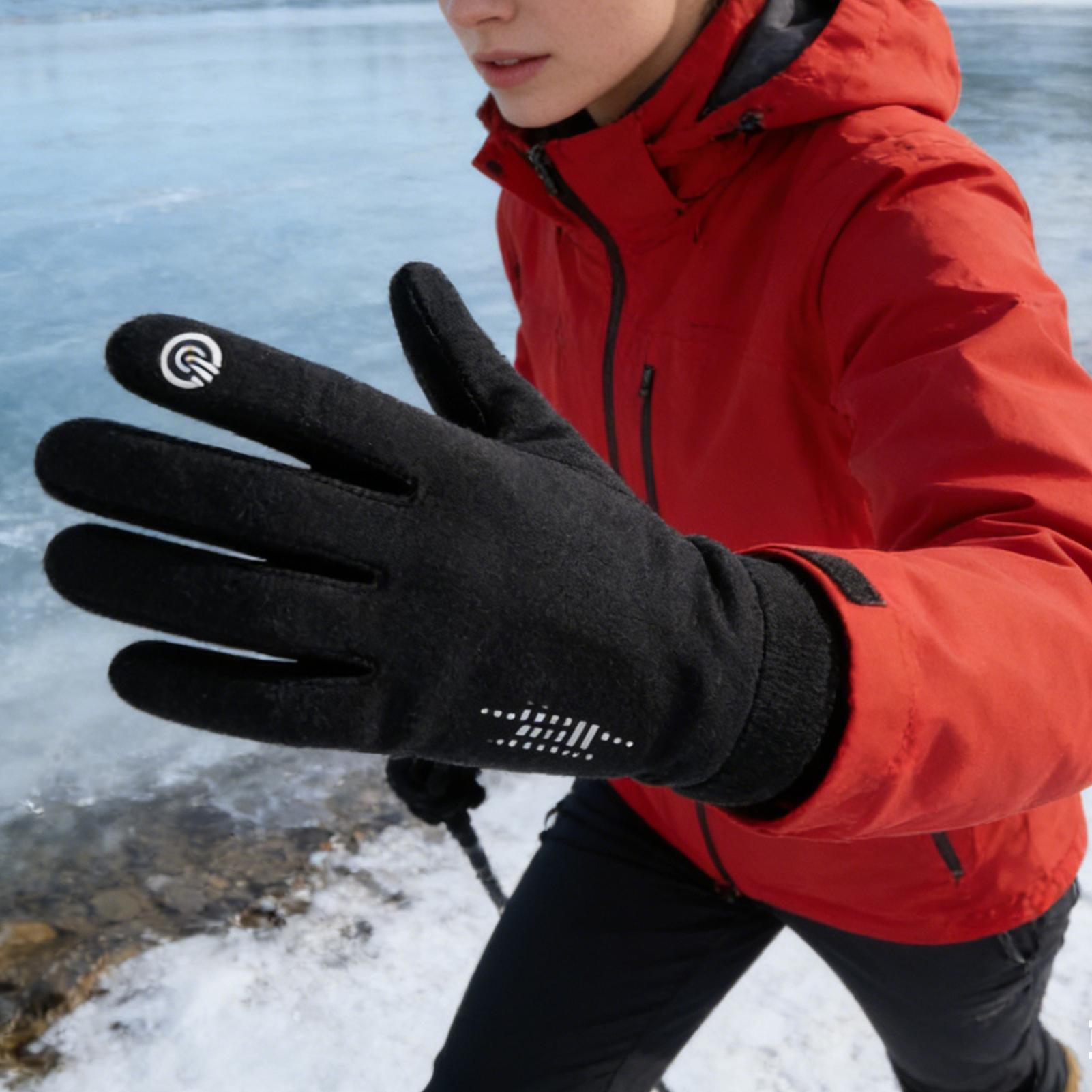 フルフィンガー防寒グローブ 冬用サイクリンググローブ タッチ - Running Gear In The Cold のレビューと価格