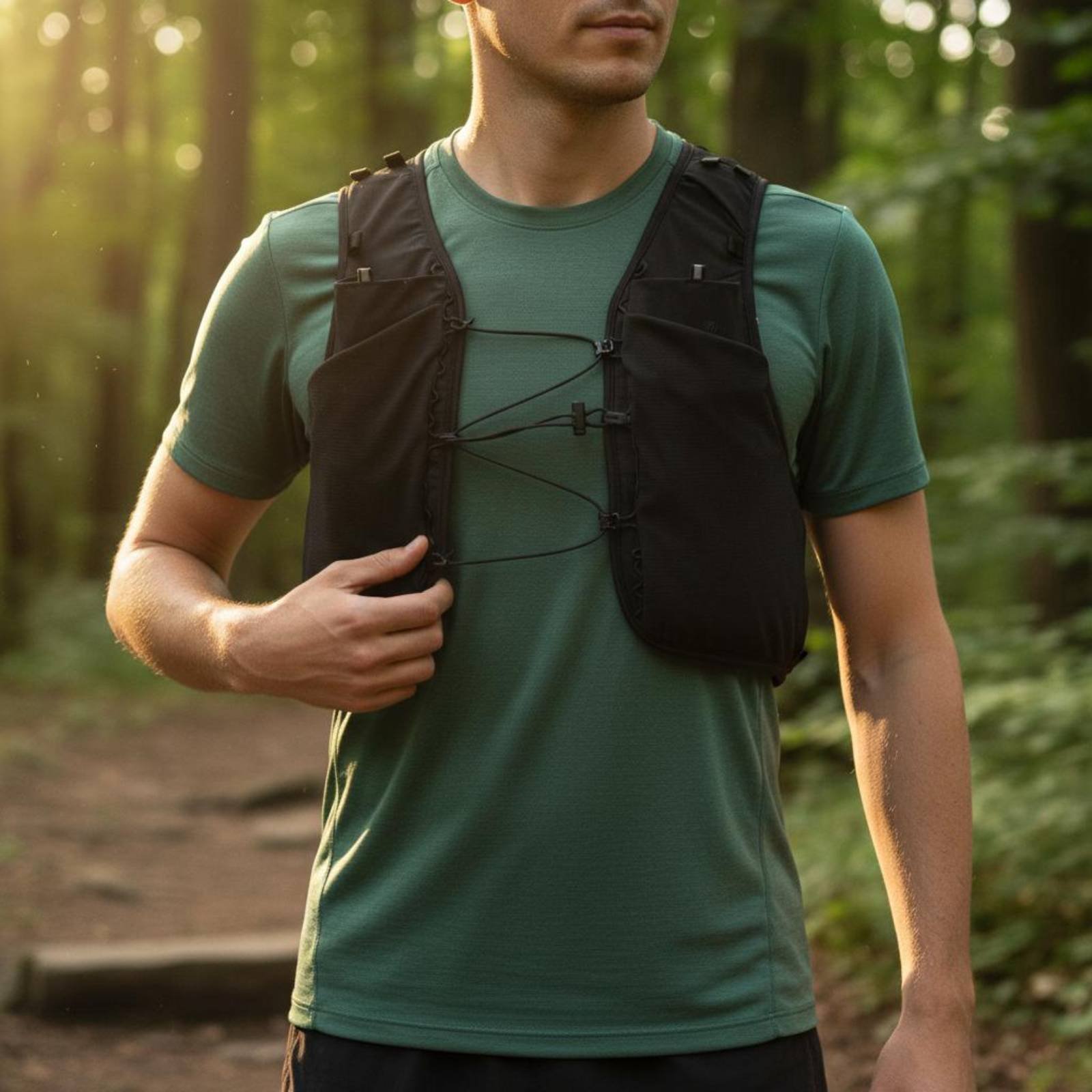 軽量ランニングベスト ポータブル軽量トレイルベスト アウトド - Running Gear Cool のレビューと価格